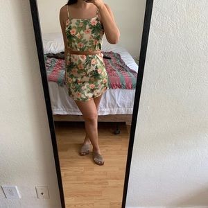 Floral summer dress